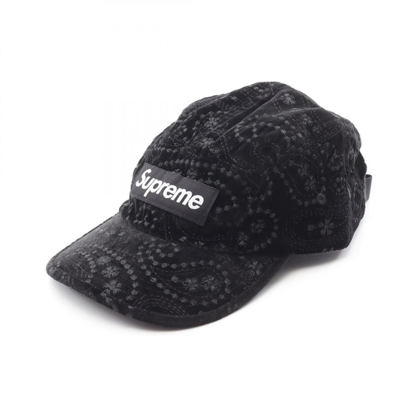 シュプリーム(Supreme)シュプリーム Velvet Paisley Camp Cap