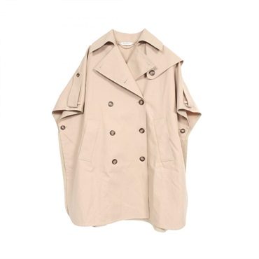 MAX MARA Pernice ポンチョ　トレンチコート ベージュ マックスマーラ(MAX MARA)マックスマーラ PERNICE ポンチョ 衣料品