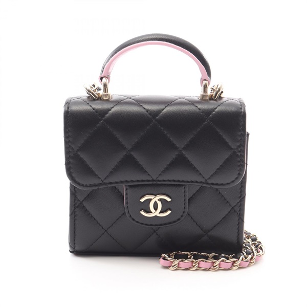 シャネル ミニマトラッセ チェーン クラッチ ショルダーバッグ バッグ レディース AP2682