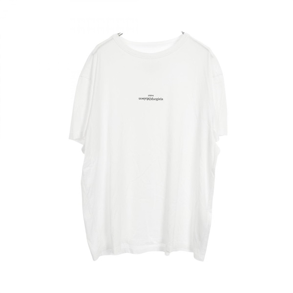 メゾンマルジェラ10 ディストーテッド ロゴ  カットソー 衣料品 トップス メンズ S30GC0701