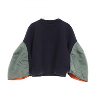 サカイ sacai ワンピース スポンジスウェット ナイロンツイルドレス F SACAI＜サカイ＞コンビネーション スウェットドレス（2244787）｜SACAI