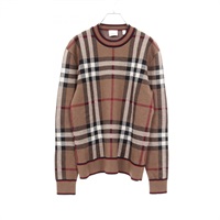 バーバリー BURBERRY ニット 衣料品 トップス ウール レディース アイボリー系 【中古】 バーバリー(BURBERRY)バーバリー ニット 衣料品 トップス レディース