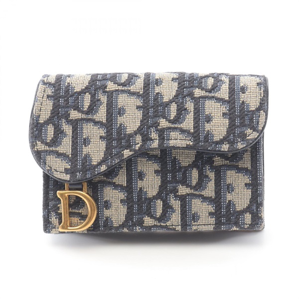 ディオール オブリーク ジャカード　Saddle Bloom カードホルダー DIOR | Saddle Bloom カードホルダー ディオール オブリーク ジャカード