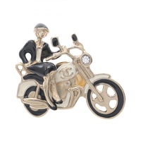 シャネル マドモアゼル ココマーク ブローチ アクセサリー レディース