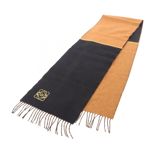 ［値下げしました］ロエベマフラー　ブラウン ウール マフラー LOEWE ロエベ マフラー 185×23 F655254X01 レディース ウール