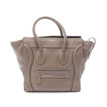 セリーヌ(CELINE)セリーヌ ラゲージ ミニショッパー ハンドバッグ