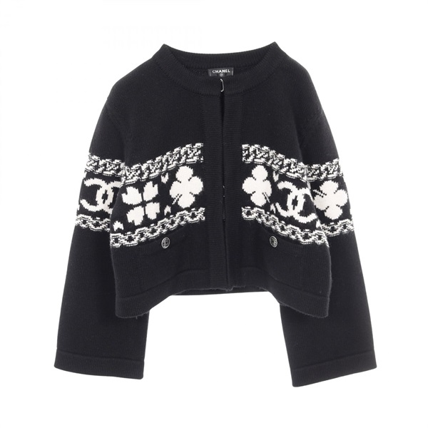 シャネル(CHANEL)シャネル ココマーク クローバー カーディガン 衣料品