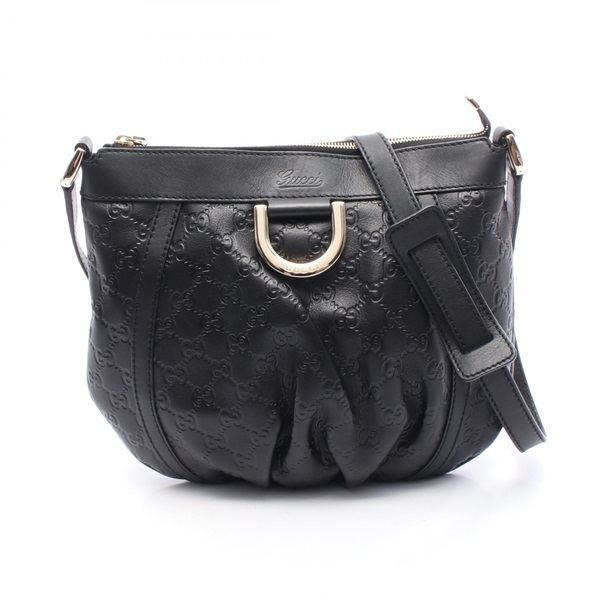 グッチ GUCCI アビー グッチシマ ショルダーバッグ バッグ レザー レディース ブラック系 203257 【中古】 グッチ(GUCCI)グッチ アビー グッチシマ ショルダーバッグ バッグ