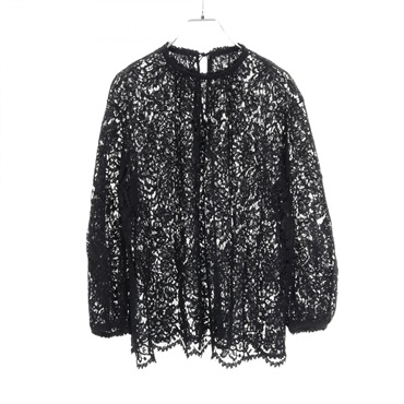 ドゥロワー(Drawer)ドゥロワー レースギャザーバックリボン ブラウス  