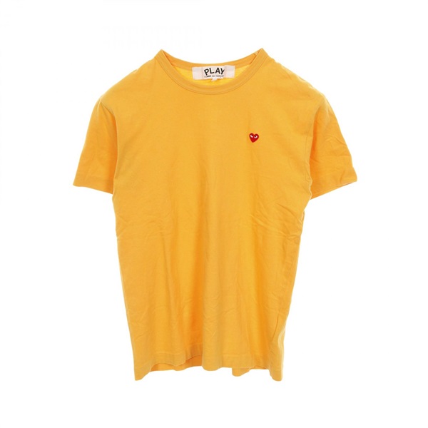 【超人気モデル】プレイコムデギャルソン☆ハートワッペンロゴ入り ニットポロシャツ PLAY COMME des GARCONS(プレイコムデギャルソン) heart patch polo