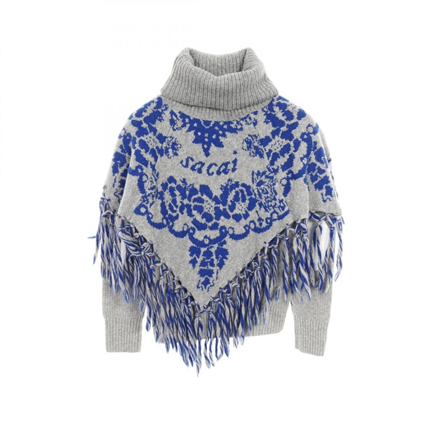 新品未使用 sacai カシミア混セーター サイズ1 サカイ(Sacai)サカイ ニット 衣料品 トップス レディース