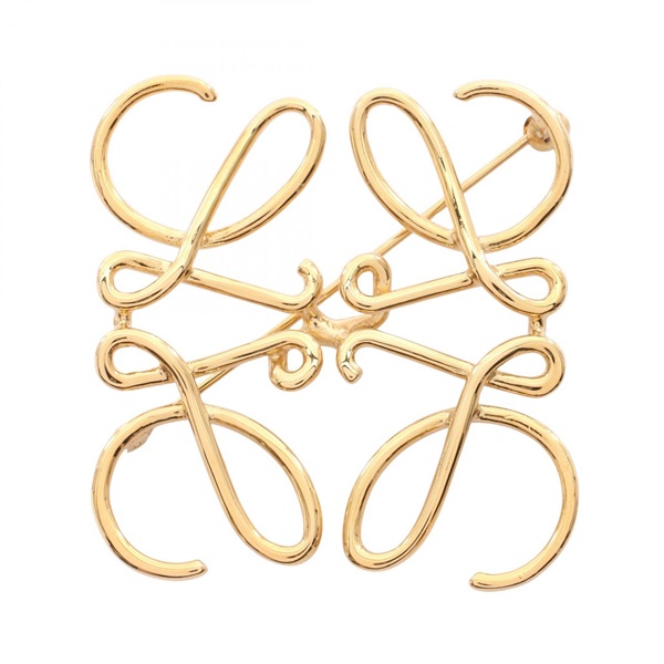 ロエベ(LOEWE)ロエベ アナグラム ブローチ アクセサリー レディース