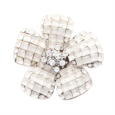 フォクシー FLEUR ブローチ アクセサリー レディース