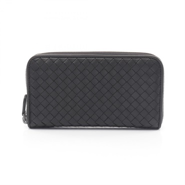 ボッテガヴェネタ イントレチャート ラウンド長財布 財布 メンズ