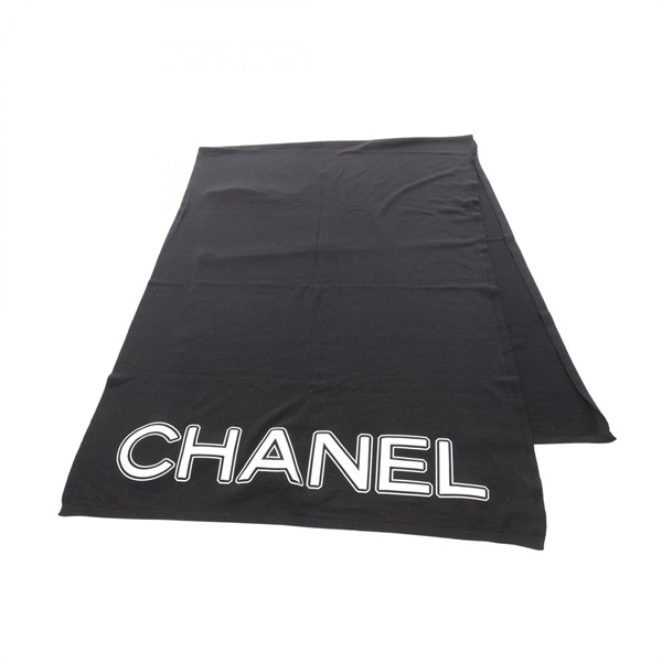 【美品】CHANEL シャネル ノベルティ マフラー⭐️セール中⭐️ シンプルで使いやすい♪】CHANEL マフラー ストール (CHANEL/マフラー 小物