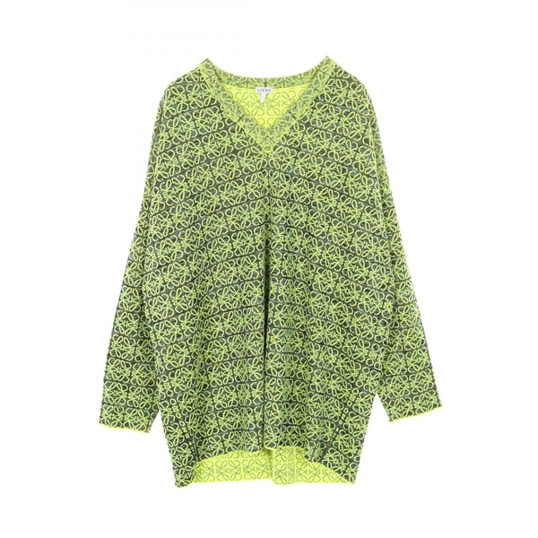 ロエベ アナグラム総柄 ニット 衣料品 トップス メンズ