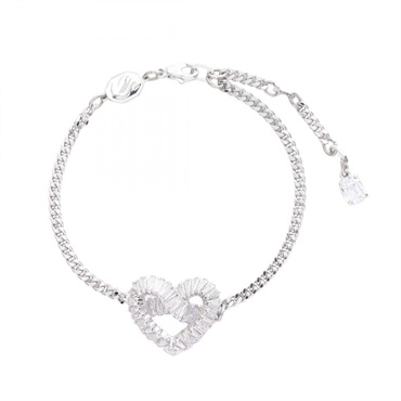 スワロフスキー Matrix ハート ブレスレット アクセサリー レディース