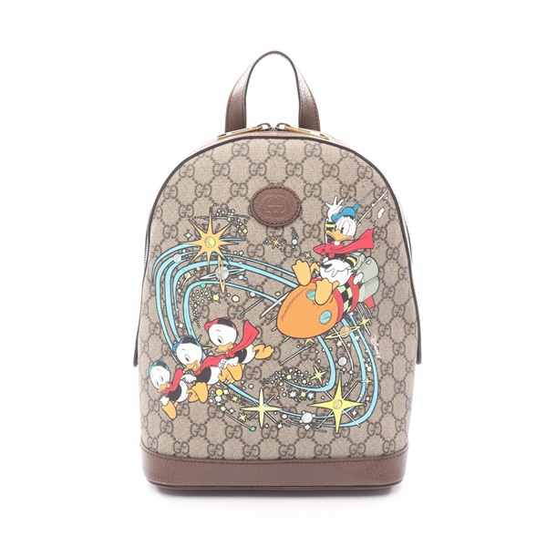 グッチ GUCCI × Disney ドナルドダック GGスプリーム リュックサック バックパック バッグ レディース 552884
