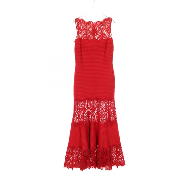 タダシショージ ピンタックジャージーボートネックガウン ワンピース 衣料品 トップス レディース