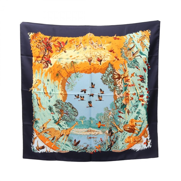 エルメス カレ90 Africa スカーフ 衣料品 レディース