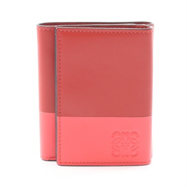 ロエベ トライフォールド ウォレット 三つ折り長財布 財布 レディース 109.10.S26