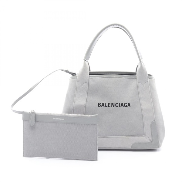 バレンシアガ(BALENCIAGA)バレンシアガ NAVY CABAS S ネイビーカバ 