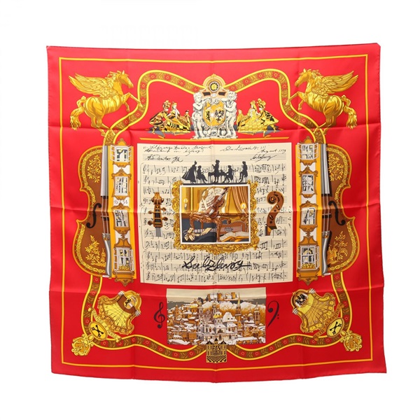 エルメス カレ90 IN SALZBURG スカーフ 衣料品 レディース