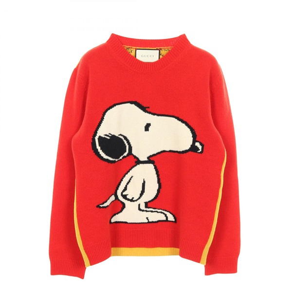 グッチ GUCCI × PEANUTS スヌーピー ニット 衣料品 トップス メンズ