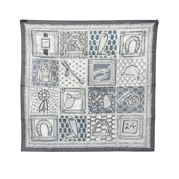 エルメス(HERMES)エルメス カレ65 Le Boubou H スカーフ 衣料品 メンズ