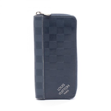 ルイ・ヴィトン ジッピーウォレット ヴェルティカル ダミエアンフィニ ラウンド長財布 財布 メンズ N60503