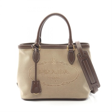 プラダ LOGO JACQUARD ロゴジャガード ハンドバッグ バッグ レディース 1BA172