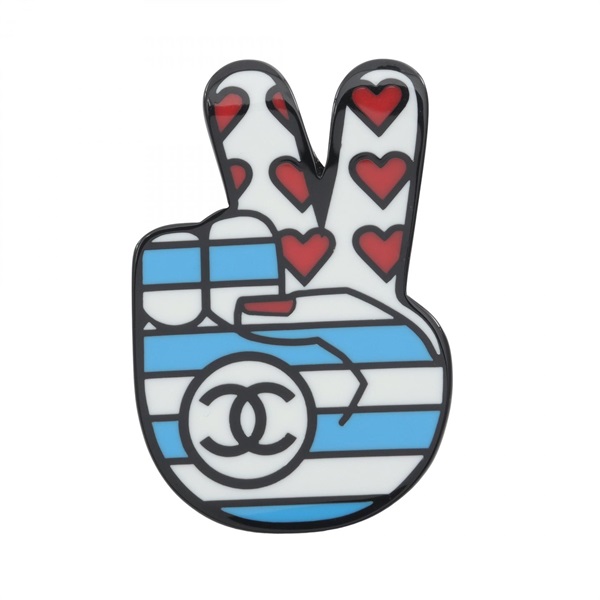 シャネル(CHANEL)シャネル ココマーク ピース ブローチ アクセサリー