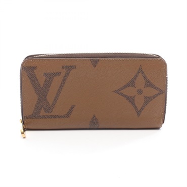 ルイ・ヴィトン ジッピーウォレット モノグラムジャイアントリバース ラウンド長財布 財布 レディース M69353