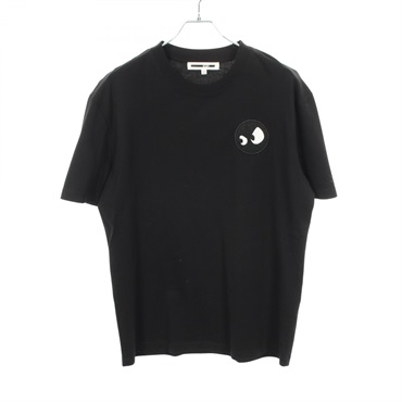 マックキューアレクサンダーマックイーン Monster Eyes パッチ 半袖Tシャツ 衣料品 トップス メンズ