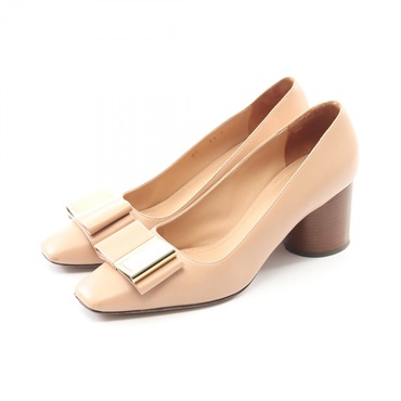 サルヴァトーレフェラガモ LENA リボンディテール パンプス 靴 レディース