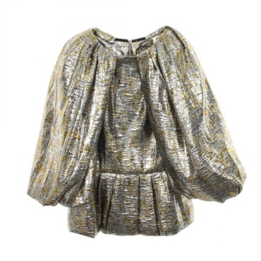 ドリスヴァンノッテン バルーンスリーブ ペプラム ブラウス 衣料品 トップス レディース