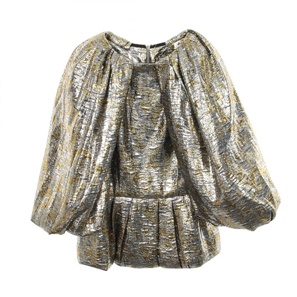 ドリスヴァンノッテン バルーンスリーブ ペプラム ブラウス 衣料品 トップス レディース