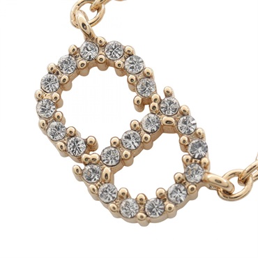 ディオール CDロゴ ネックレス ジュエリー レディース