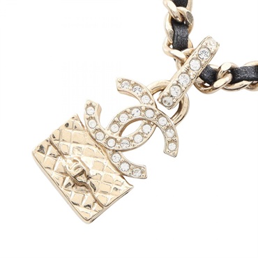 シャネル ココマーク バックモチーフ チョーカー アクセサリー レディース