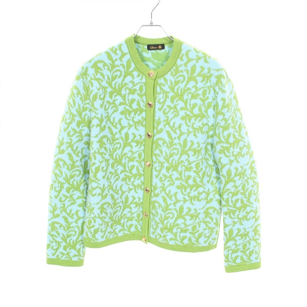 ドゥロワー フラワージャガード カーディガン 衣料品 トップス レディース