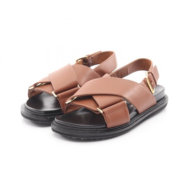 マルニ Fussbett クロスベルト サンダル 靴 レディース