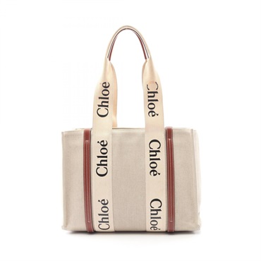 クロエ WOODY ウッディ ミディアム トートバッグ バッグ レディース