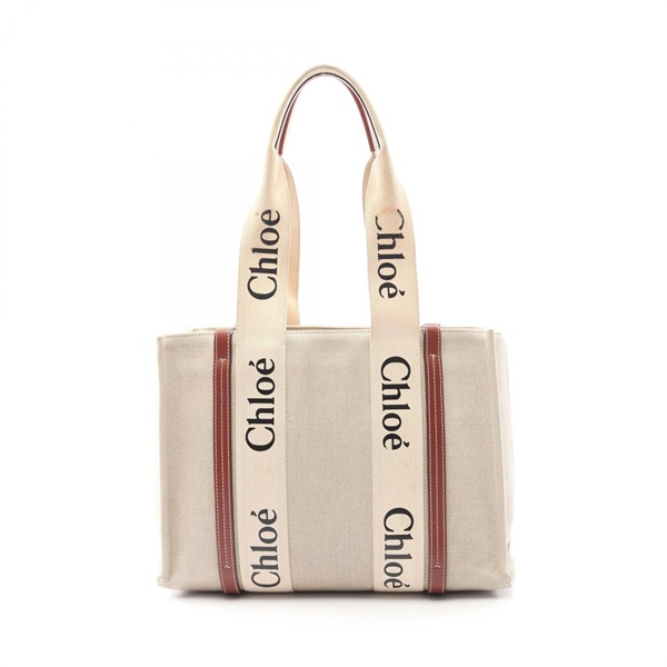 クロエ WOODY ウッディ ミディアム トートバッグ バッグ レディース