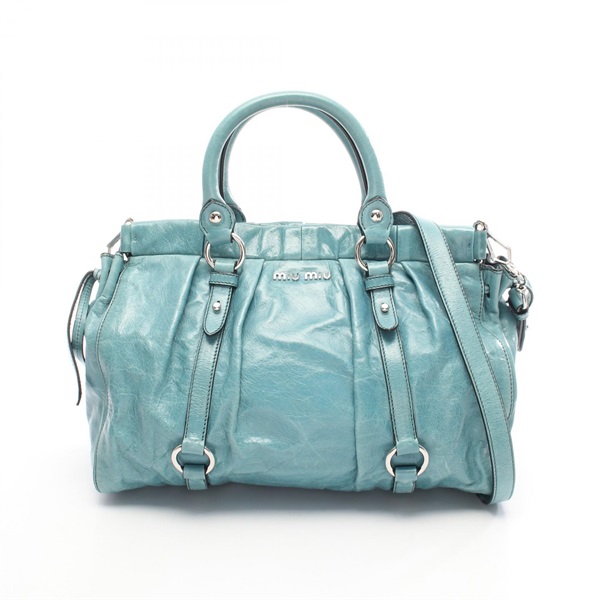 ミュウ ミュウ VITELLO LUX ハンドバッグ バッグ レディース RT0383