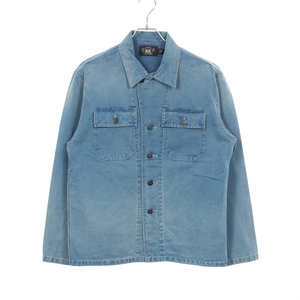 ダブルアールエル  デニムジャケット 衣料品 アウター メンズ 782678965001