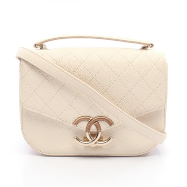 シャネル ココマーク トップハンドル フラップバッグ マトラッセ ショルダーバッグ バッグ レディース A93659