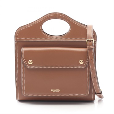 バーバリー MN POCKET BAG ハンドバッグ バッグ レディース 8014776