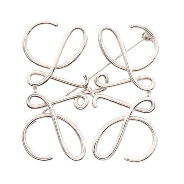 ロエベ アナグラム ブローチ アクセサリー レディース