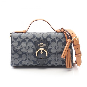 コーチ クリオ トップ ハンドル シグネチャー ハンドバッグ バッグ レディース C8513