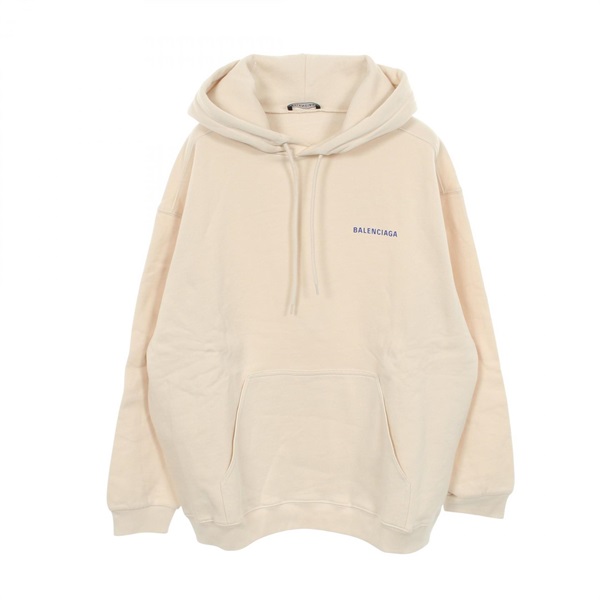バレンシアガ LOGO ミディアムフィットフーディー パーカー 衣料品 トップス メンズ レディース 600583